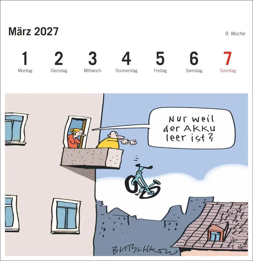 Bild: 9783756418527 | Peter Butschkow: Fahrrad unser Premium-Postkartenkalender 2027 | 54 S.