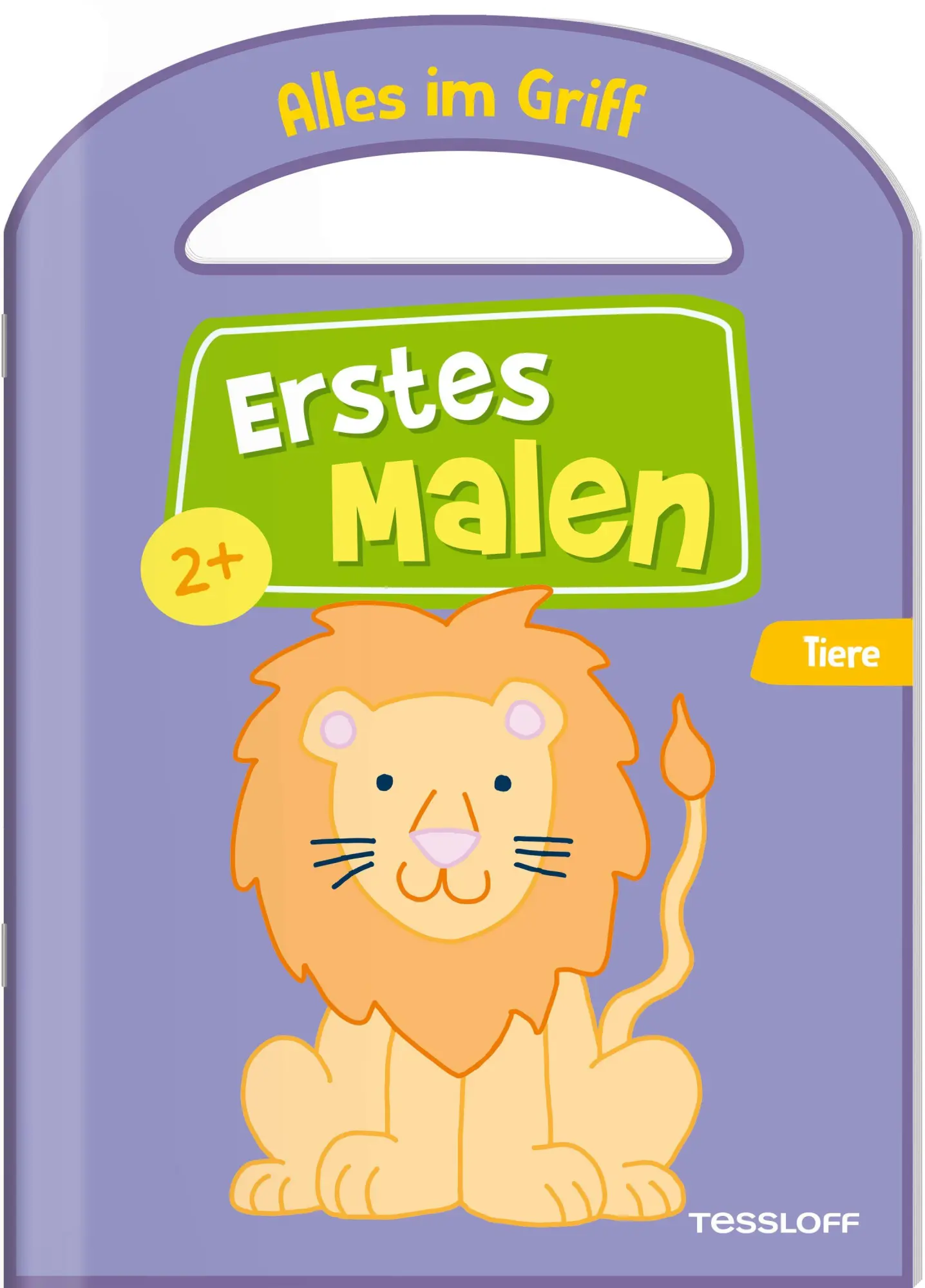 Cover: 9783788648527 | Alles im Griff. Erstes Malen. Tiere | Malen mit bunten Linien | 24 S.
