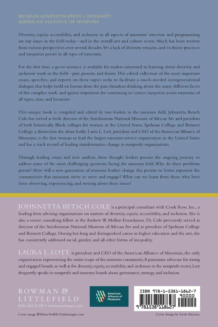 Rückseite: 9781538118627 | Diversity, Equity, Accessibility, and Inclusion in Museums | Buch