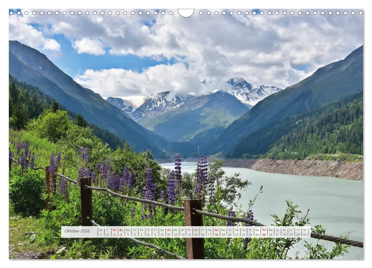 Bild: 9783457668627 | Hoch oben in den Ötztaler Alpen (Wandkalender 2026 DIN A3 quer),...