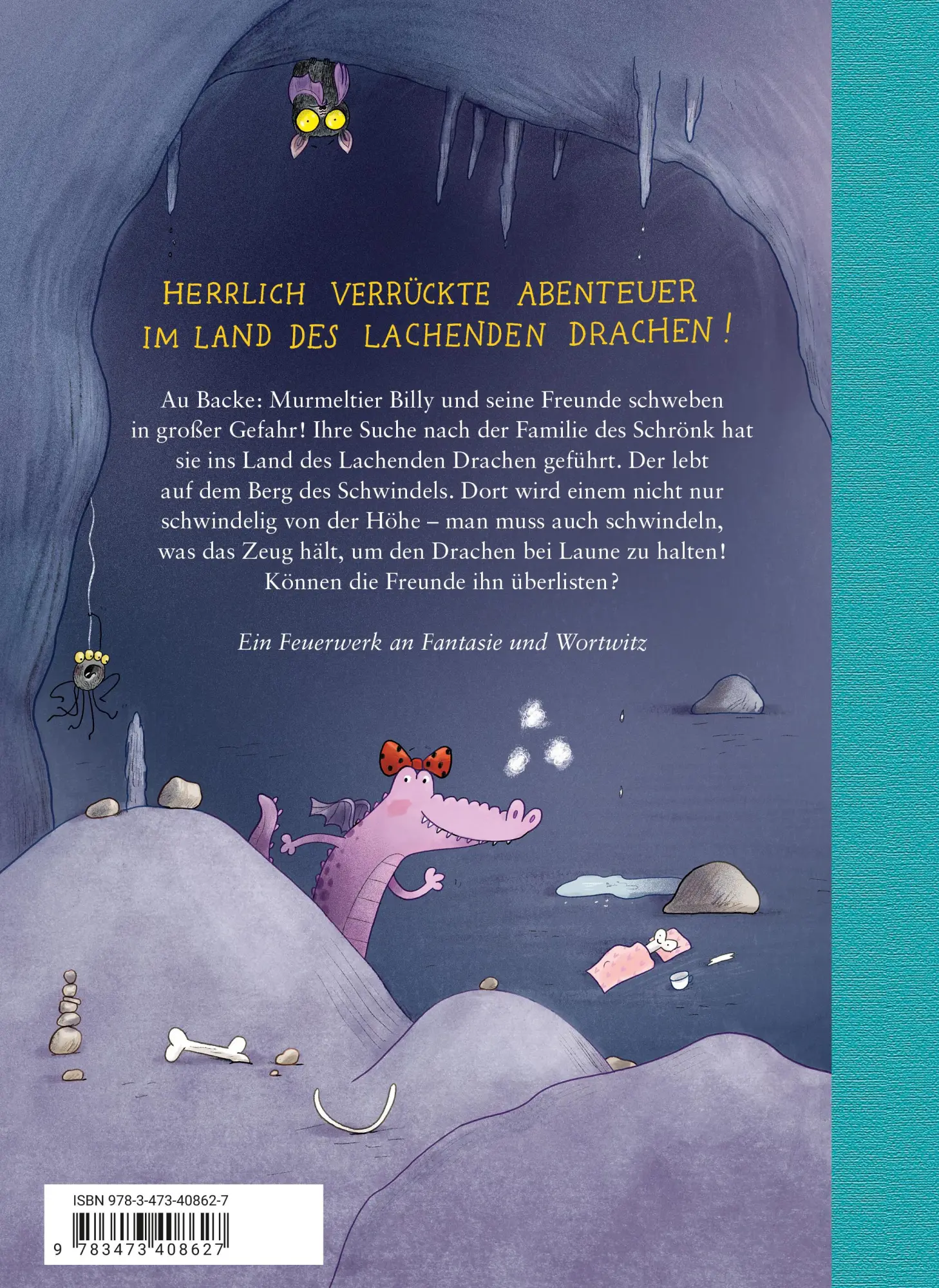 Rückseite: 9783473408627 | Billy Backe, Band 4 - Billy Backe und der Lachende Drache | Orths