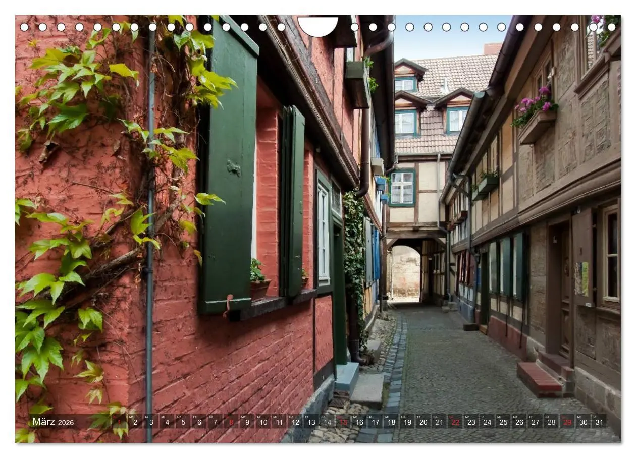 Bild: 9783516138627 | Malerisches Quedlinburg (Wandkalender 2026 DIN A4 quer), CALVENDO...