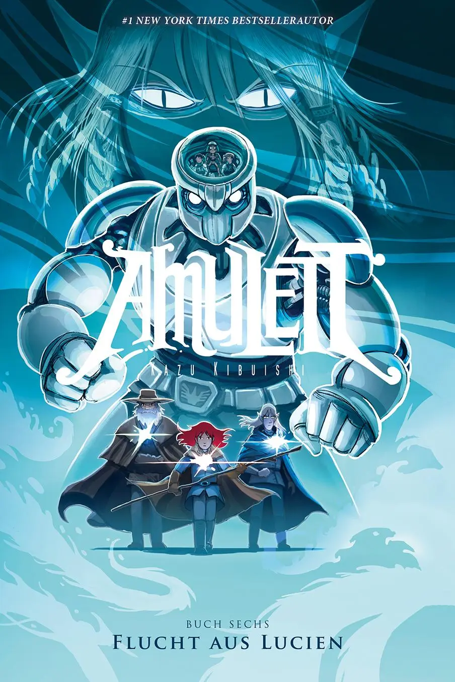 Cover: 9783948638627 | Amulett #6 | Flucht aus Lucien | Kazu Kibuishi | Taschenbuch | 214 S.