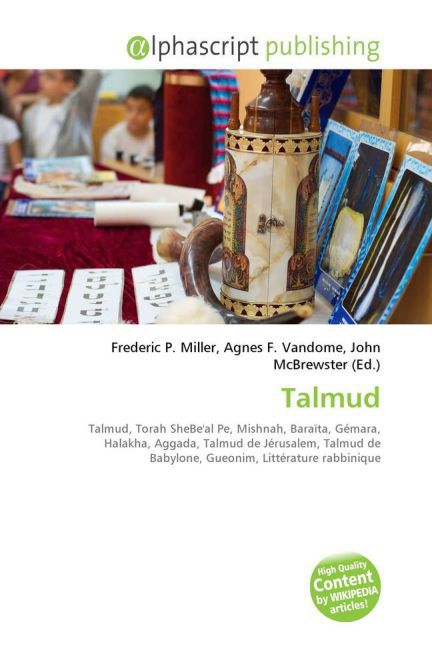 Talmud | Frederic P. Miller (u. a.) | Taschenbuch | Englisch | Alphascript Publishing | EAN 9786130018627 - Miller, Frederic P.