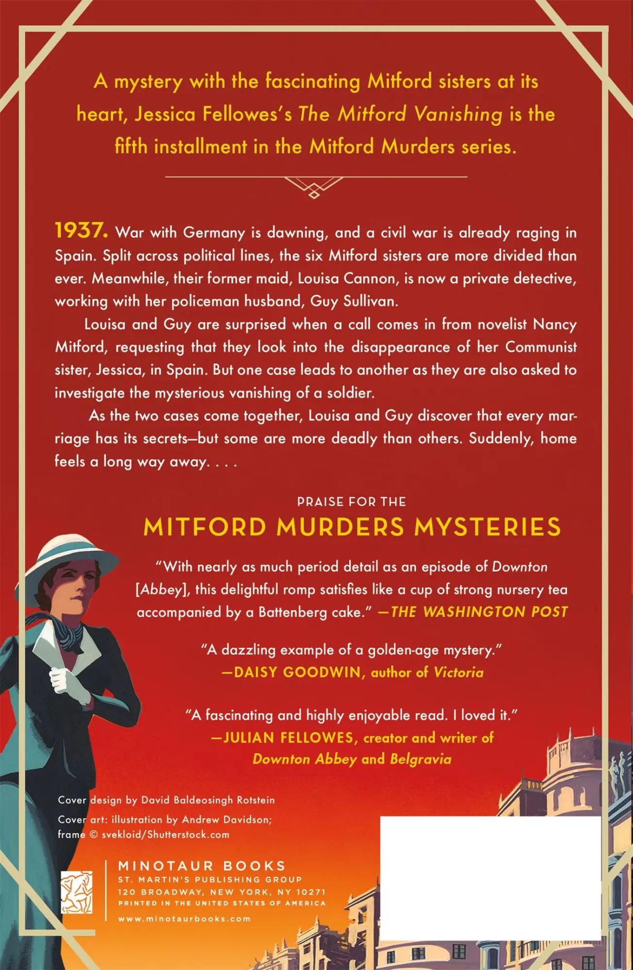 Rückseite: 9781250848727 | Mitford Vanishing | Jessica Fellowes | Taschenbuch | Englisch | 2022