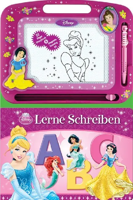 Cover: 9782764348727 | Lern- und Zaubertafel Prinzessinnen Lerne Schreiben | Disney | Deutsch