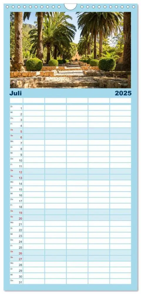 Bild: 9783457108727 | Familienplaner 2025 - MALLORCA, Meine Balearische Insel mit 5...