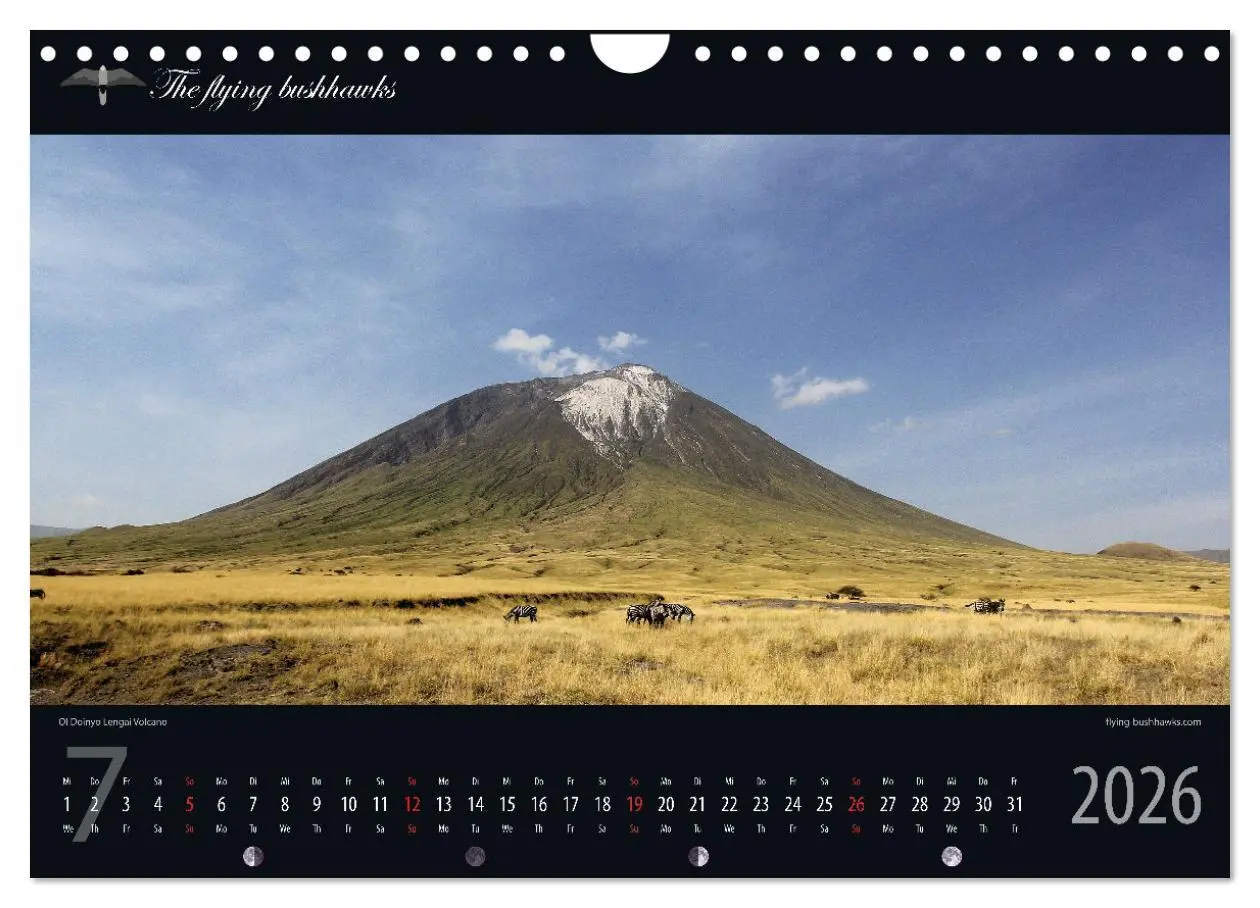 Bild: 9783457278727 | Tansania Blickwinkel 2026 (Wandkalender 2026 DIN A4 quer), CALVENDO...