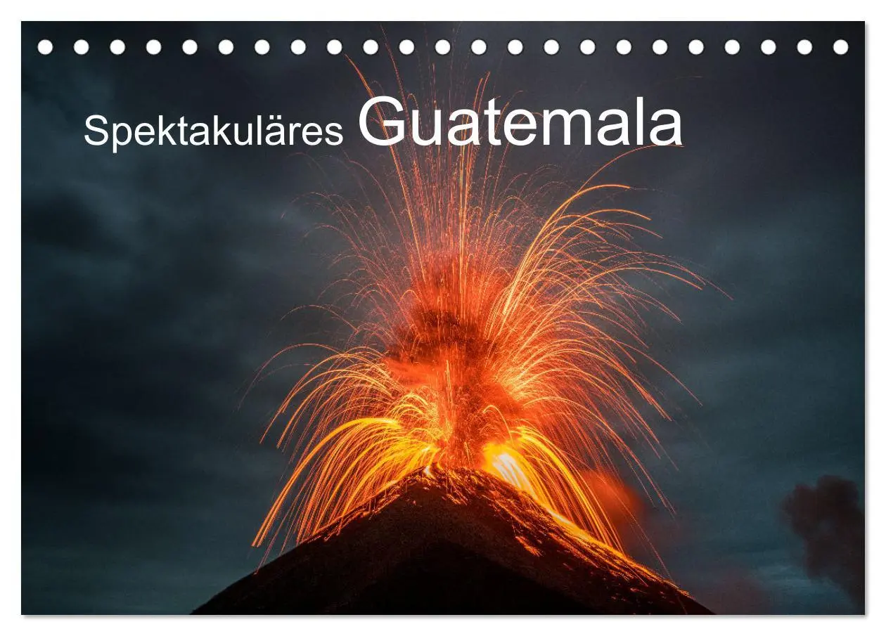 Cover: 9783457418727 | Spektakuläres Guatemala (Tischkalender 2026 DIN A5 quer), CALVENDO...