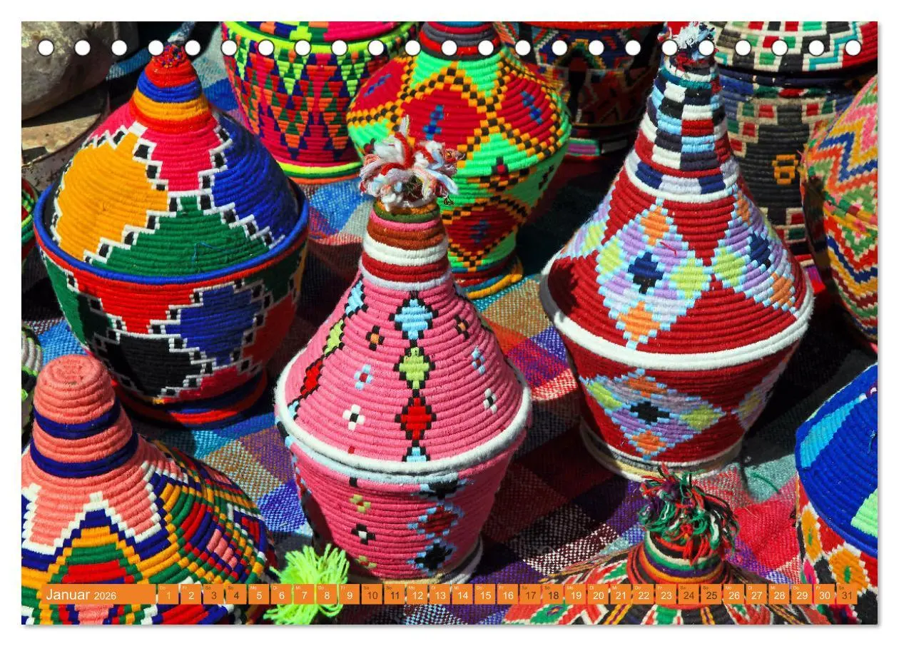 Bild: 9783457898727 | Marokkos Farben (Tischkalender 2026 DIN A5 quer), CALVENDO...