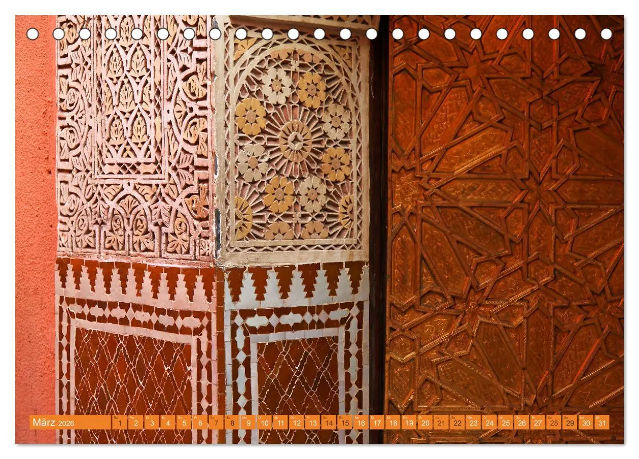 Bild: 9783457898727 | Marokkos Farben (Tischkalender 2026 DIN A5 quer), CALVENDO...