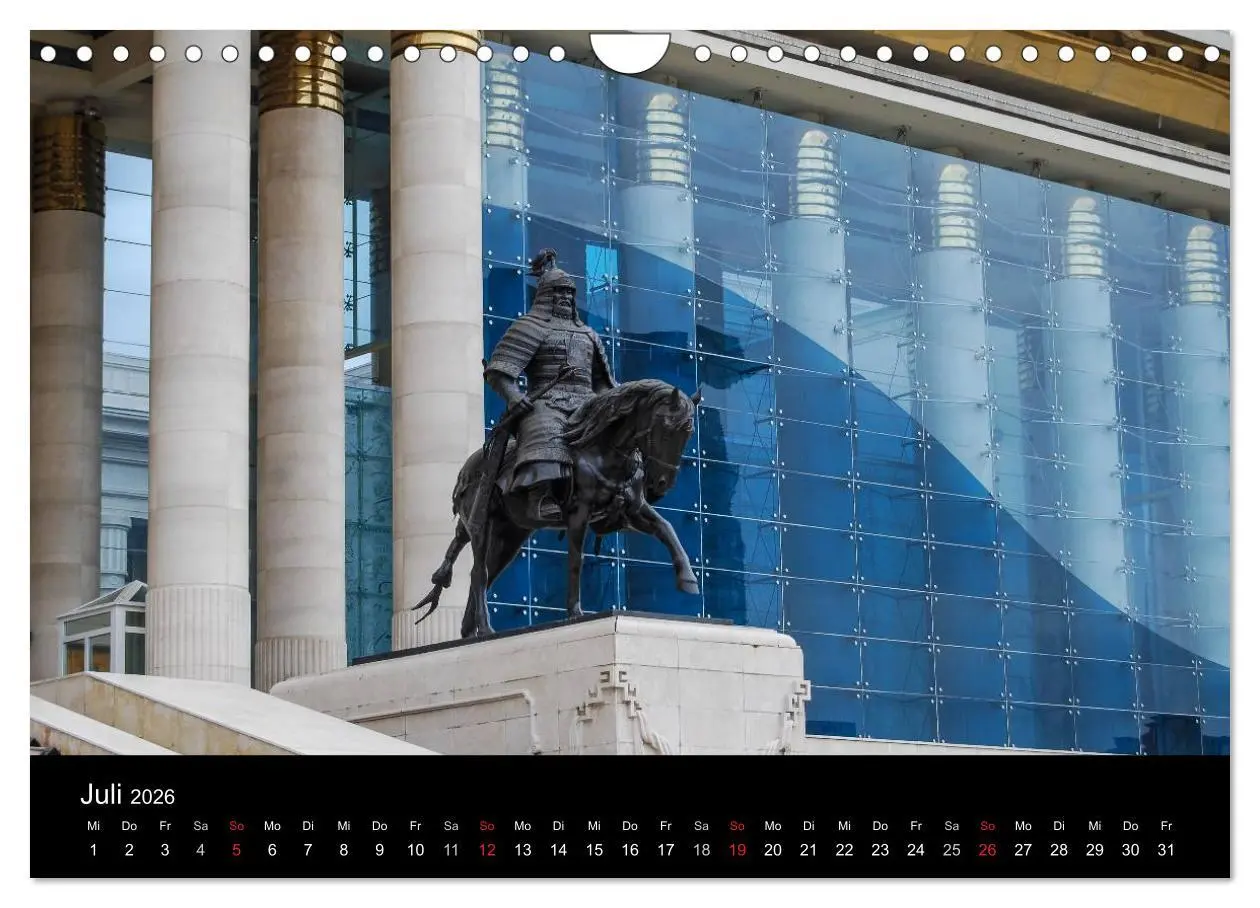 Bild: 9783457968727 | Mongolei - Zwischen Mittelalter und Moderne (Wandkalender 2026 DIN...