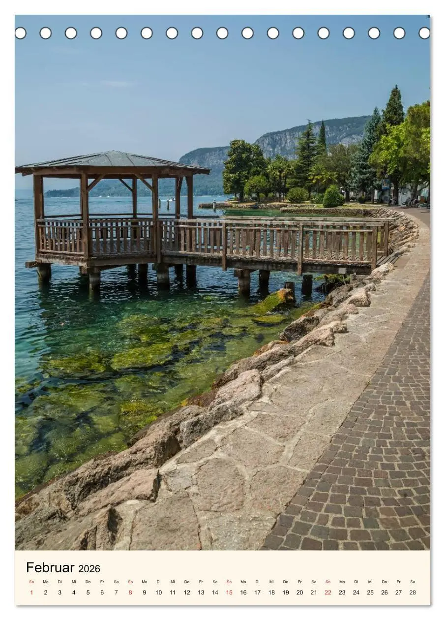 Bild: 9783516438727 | GARDASEE Orte am bezaubernden Ostufer (Tischkalender 2026 DIN A5...