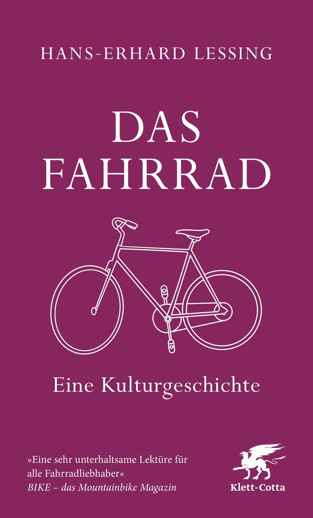 Cover: 9783608988727 | Das Fahrrad | Eine Kulturgeschichte | Hans-Erhard Lessing | Buch