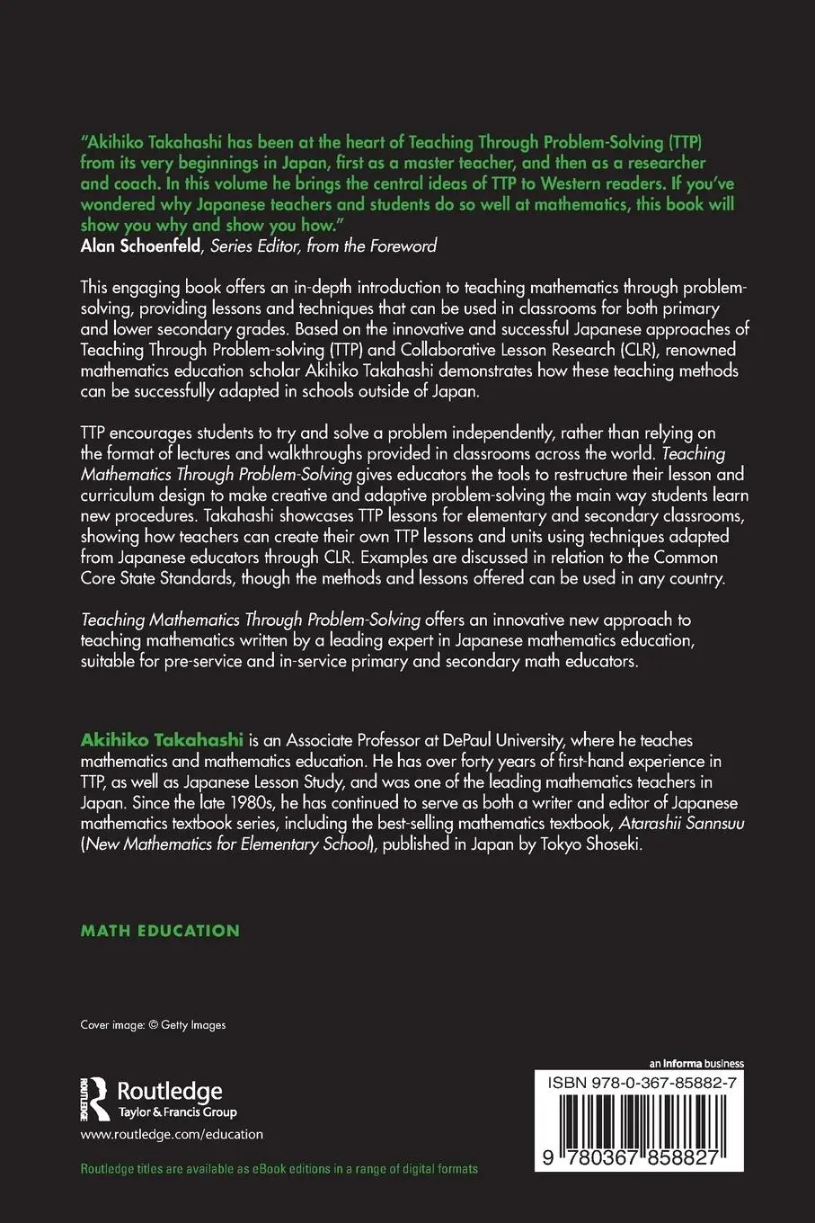 Rückseite: 9780367858827 | Teaching Mathematics Through Problem-Solving | Akihiko Takahashi