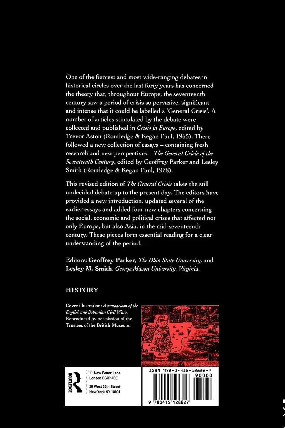 Rückseite: 9780415128827 | The General Crisis of the Seventeenth Century | Parker (u. a.) | Buch