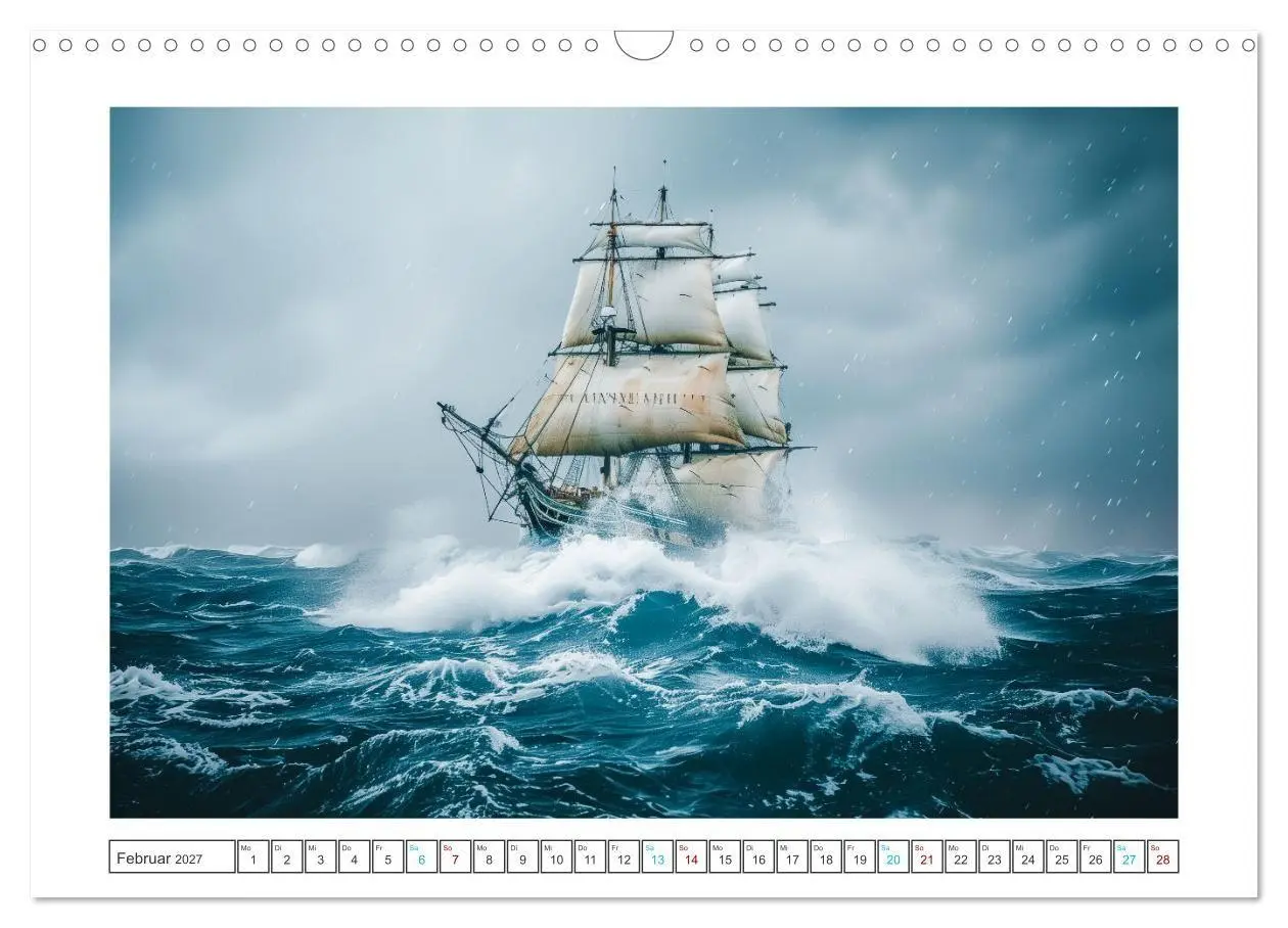 Bild: 9783569138827 | Wind und Wogen (Wandkalender 2027 DIN A3 quer), CALVENDO...