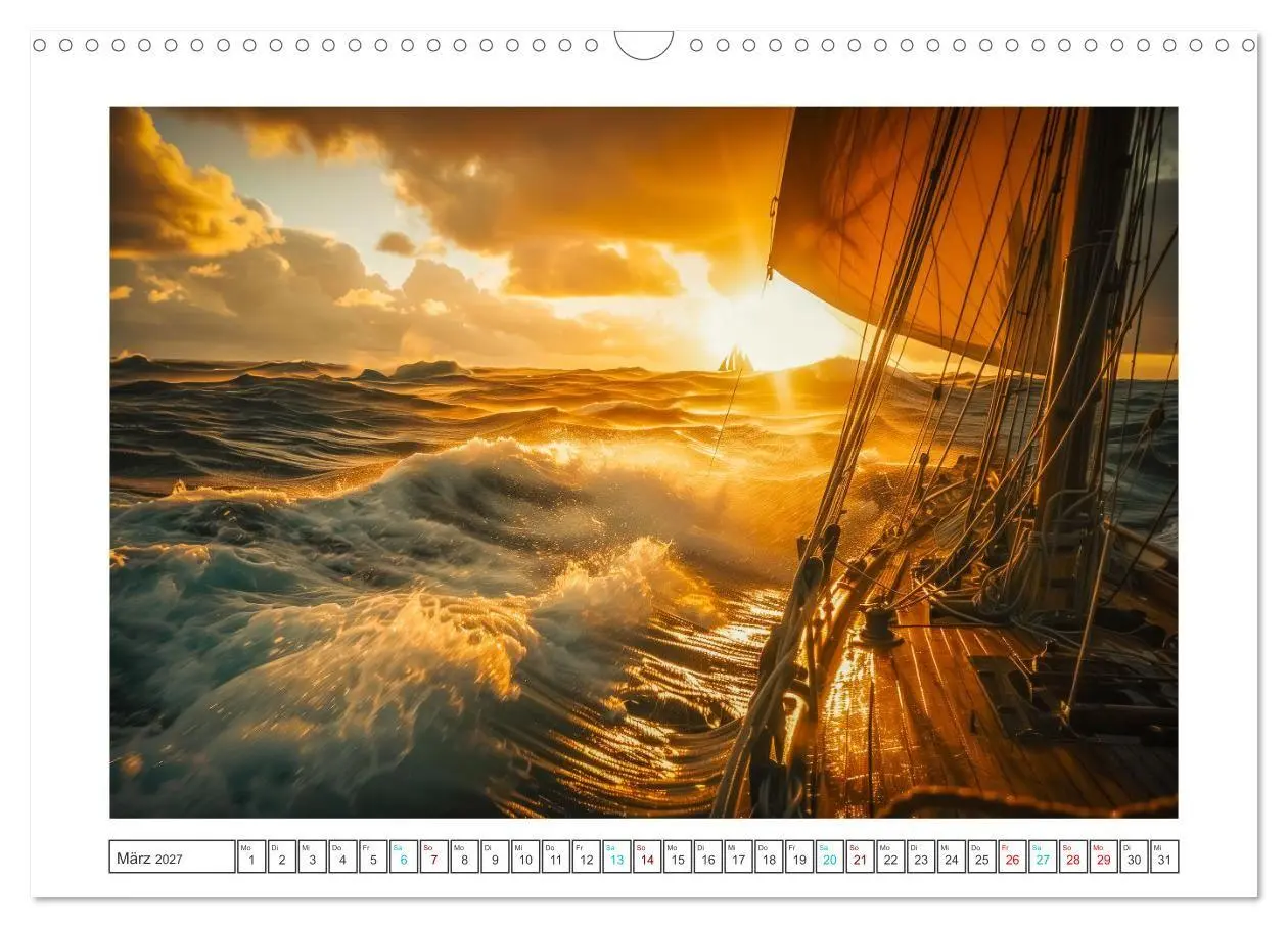 Bild: 9783569138827 | Wind und Wogen (Wandkalender 2027 DIN A3 quer), CALVENDO...