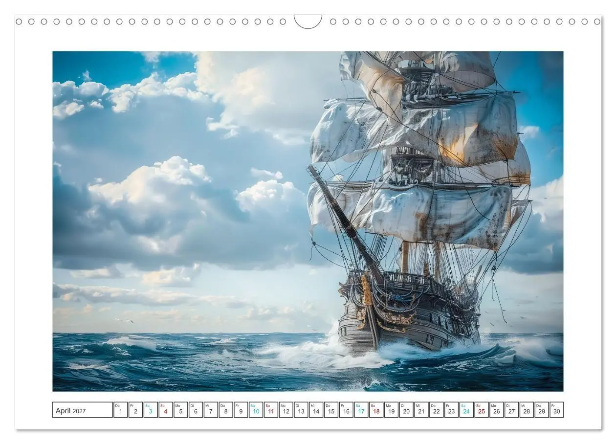 Bild: 9783569138827 | Wind und Wogen (Wandkalender 2027 DIN A3 quer), CALVENDO...