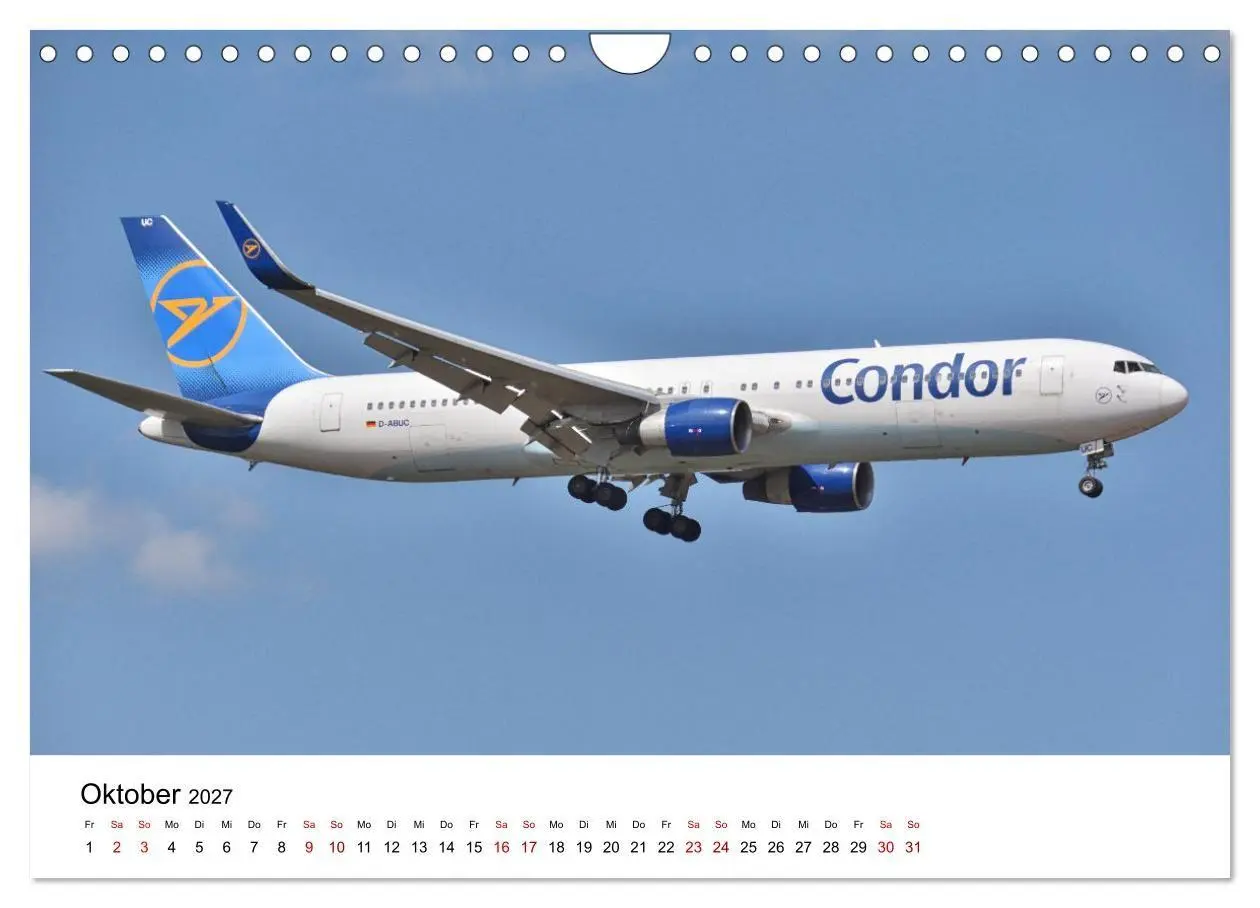 Bild: 9783569378827 | Flugzeuge aller Art (Wandkalender 2027 DIN A4 quer), CALVENDO...