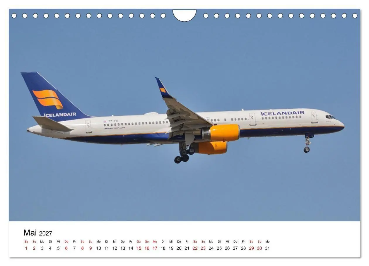 Bild: 9783569378827 | Flugzeuge aller Art (Wandkalender 2027 DIN A4 quer), CALVENDO...
