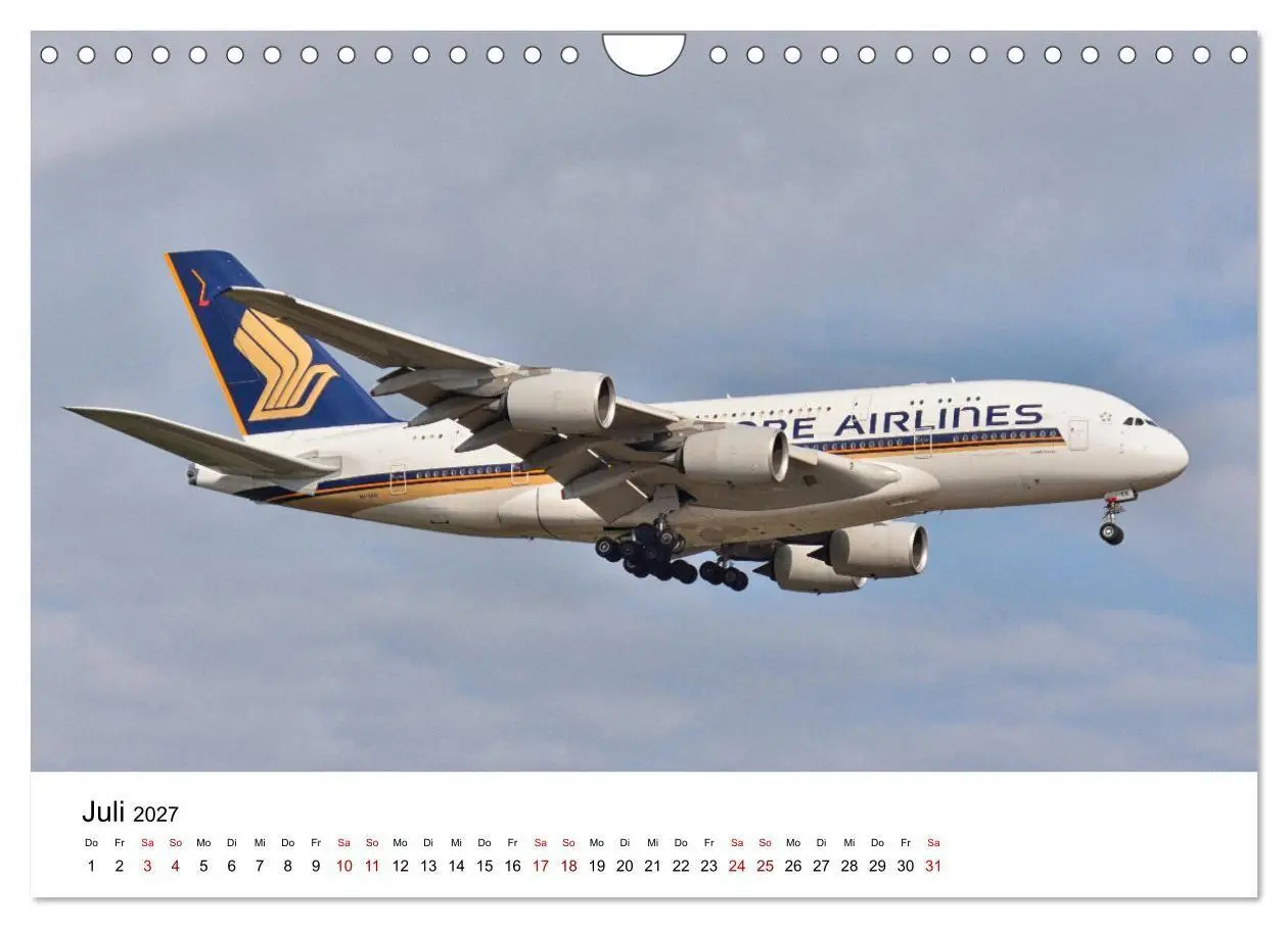 Bild: 9783569378827 | Flugzeuge aller Art (Wandkalender 2027 DIN A4 quer), CALVENDO...