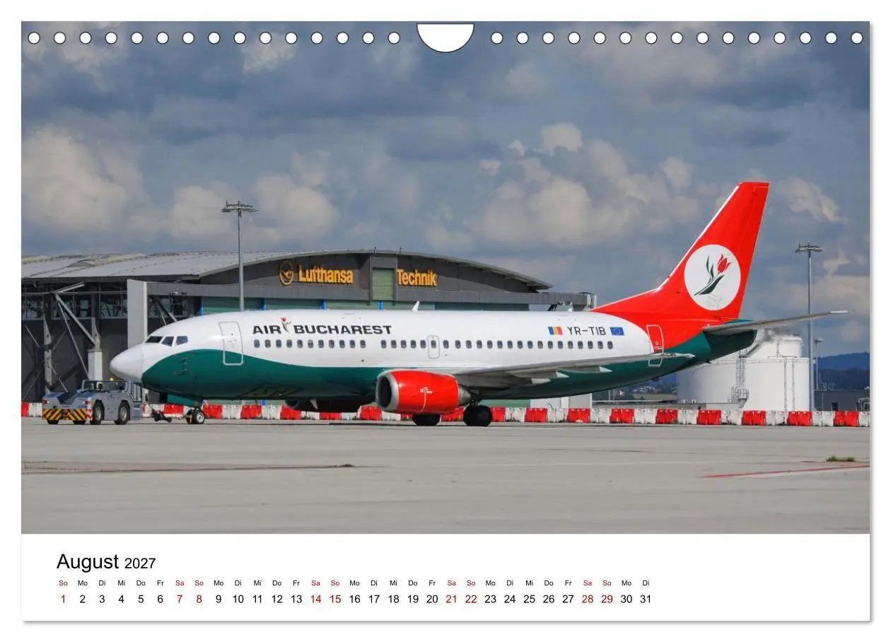 Bild: 9783569378827 | Flugzeuge aller Art (Wandkalender 2027 DIN A4 quer), CALVENDO...