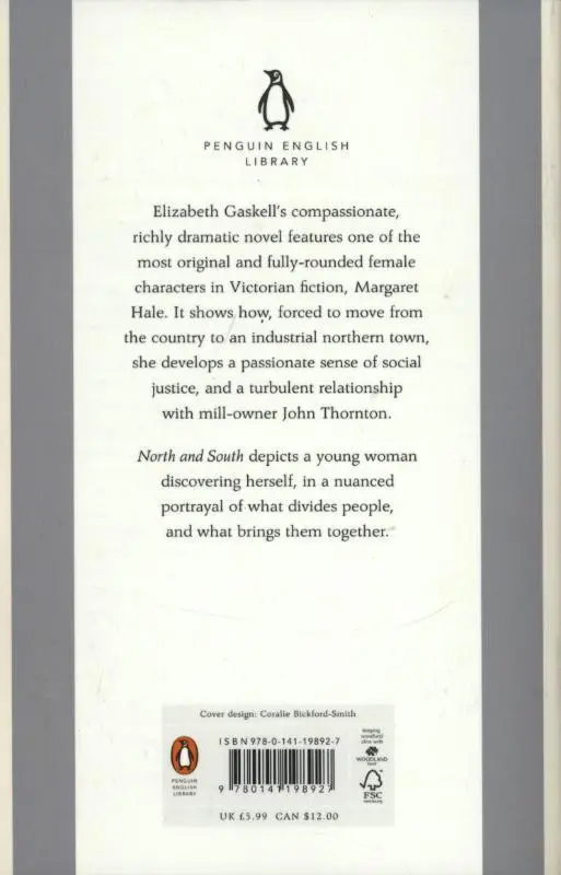 Rückseite: 9780141198927 | North and South | Elizabeth Gaskell | Taschenbuch | B-format paperback
