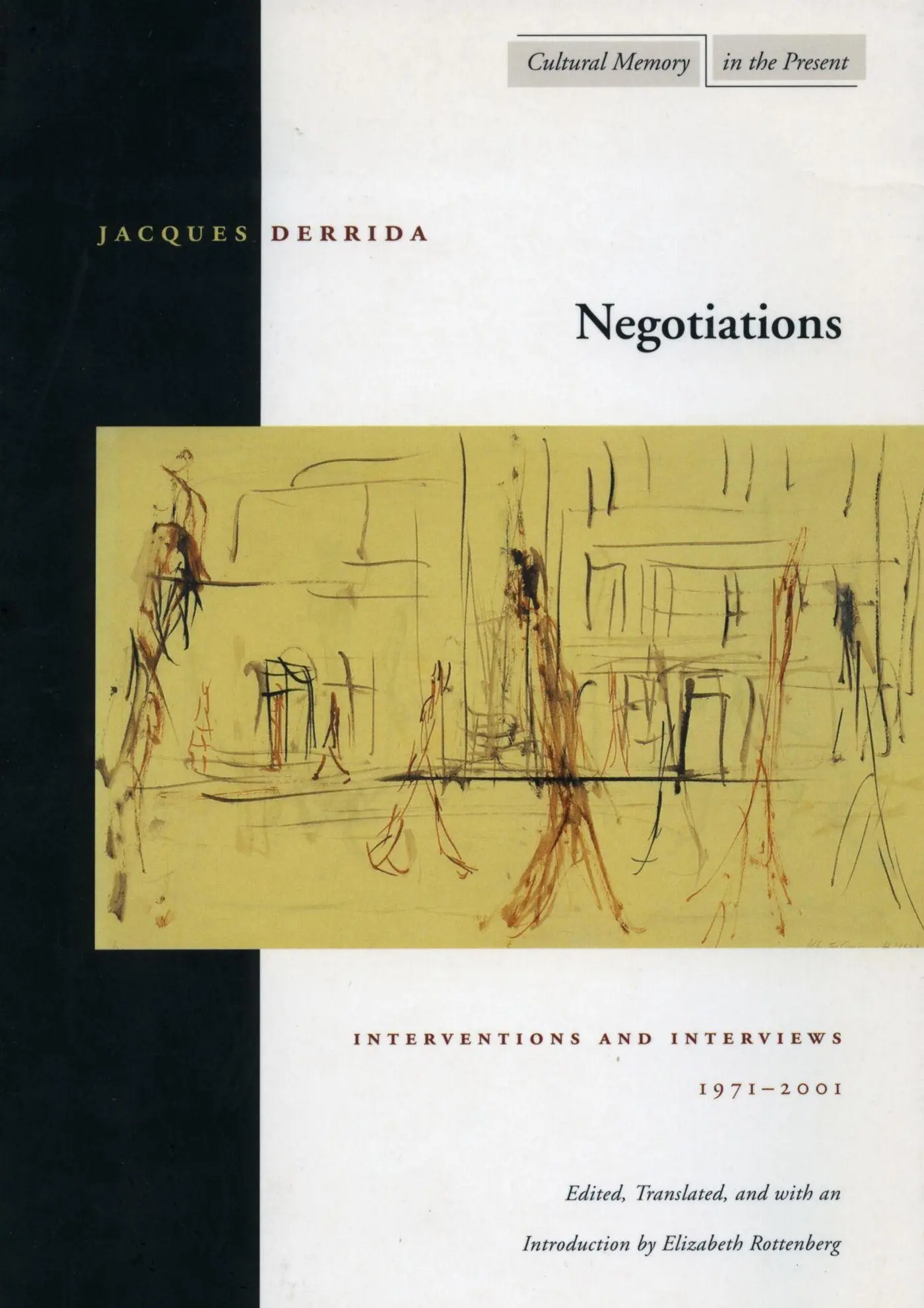 Cover: 9780804738927 | Negotiations | Interventions and Interviews, 1971-2001 | Derrida
