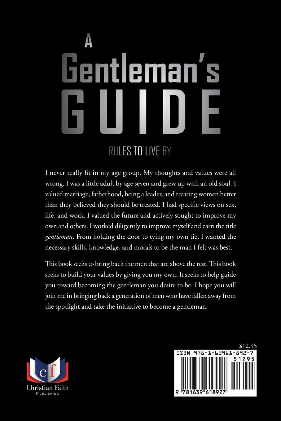 Rückseite: 9781639618927 | A Gentleman's Guide | Rules To Live By | Albert Hehr IV | Taschenbuch