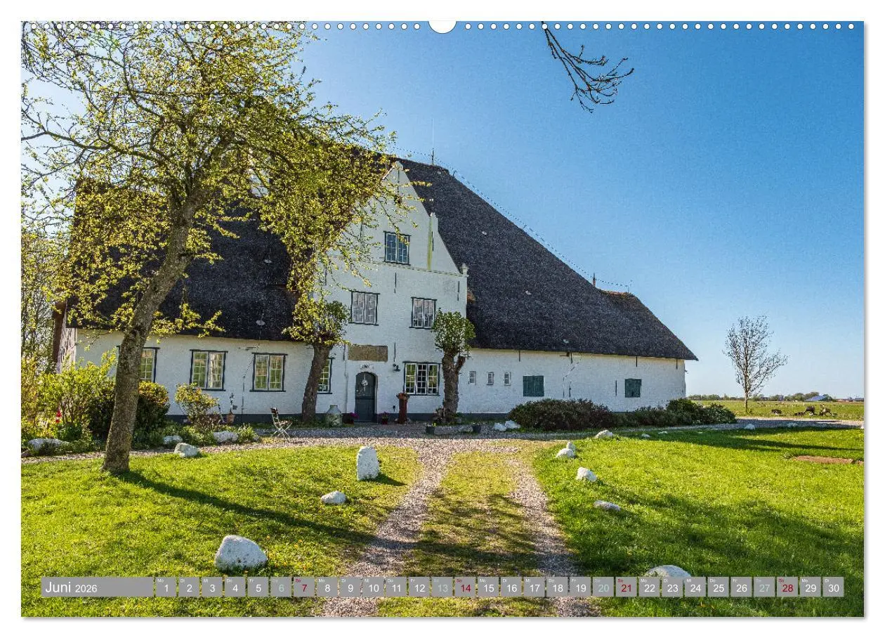 Bild: 9783457638927 | In Nordfriesland zuhause (Wandkalender 2026 DIN A2 quer), CALVENDO...