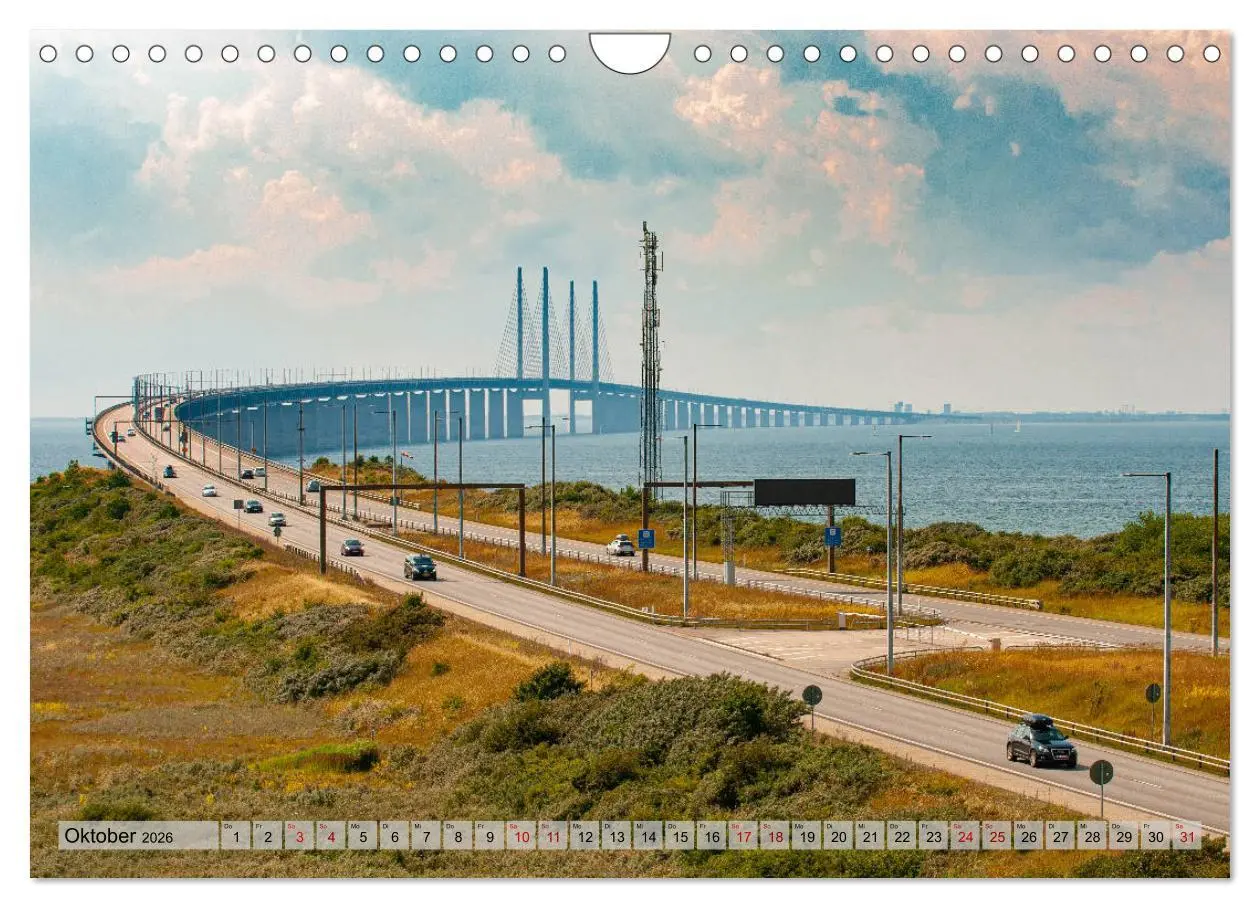 Bild: 9783457708927 | Malmö von oben (Wandkalender 2026 DIN A4 quer), CALVENDO...