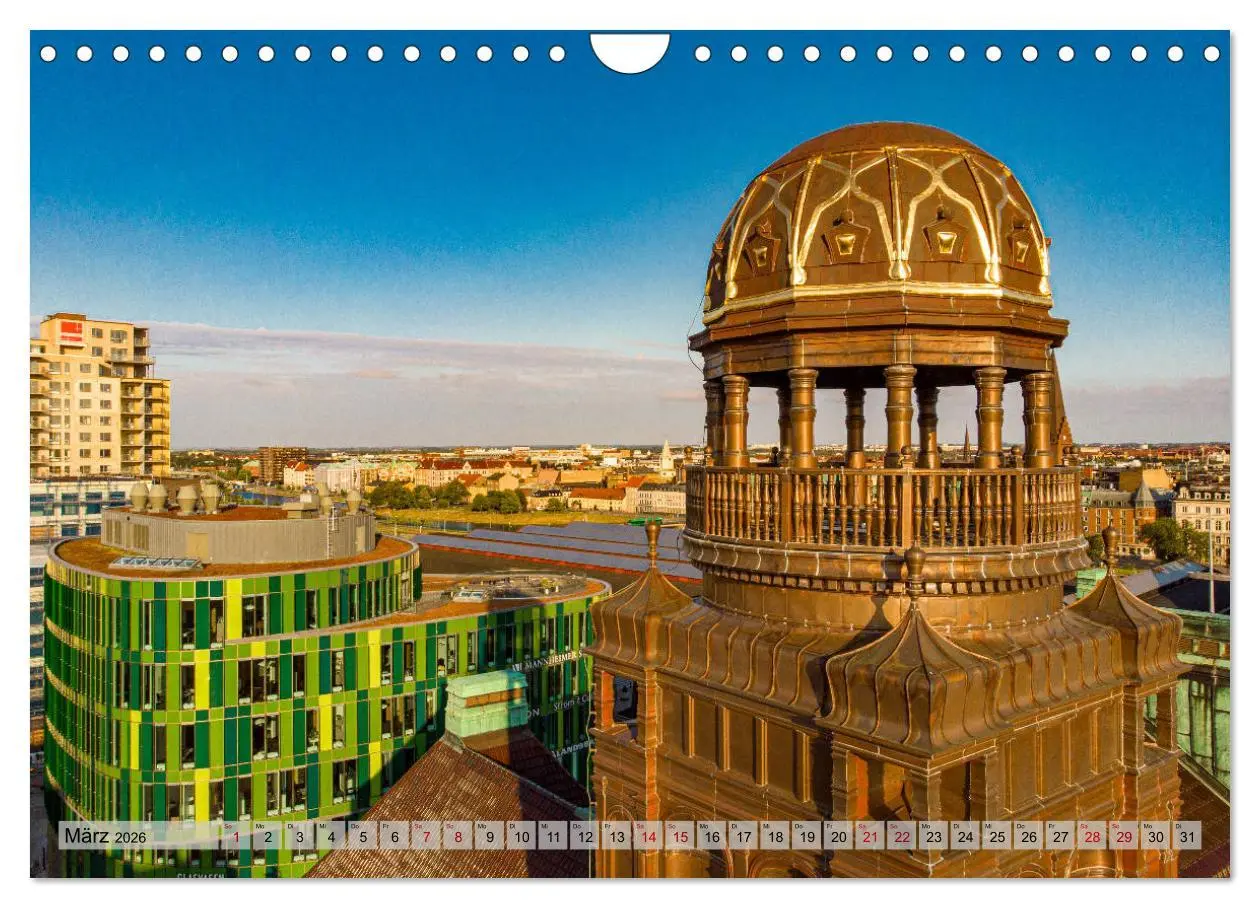 Bild: 9783457708927 | Malmö von oben (Wandkalender 2026 DIN A4 quer), CALVENDO...