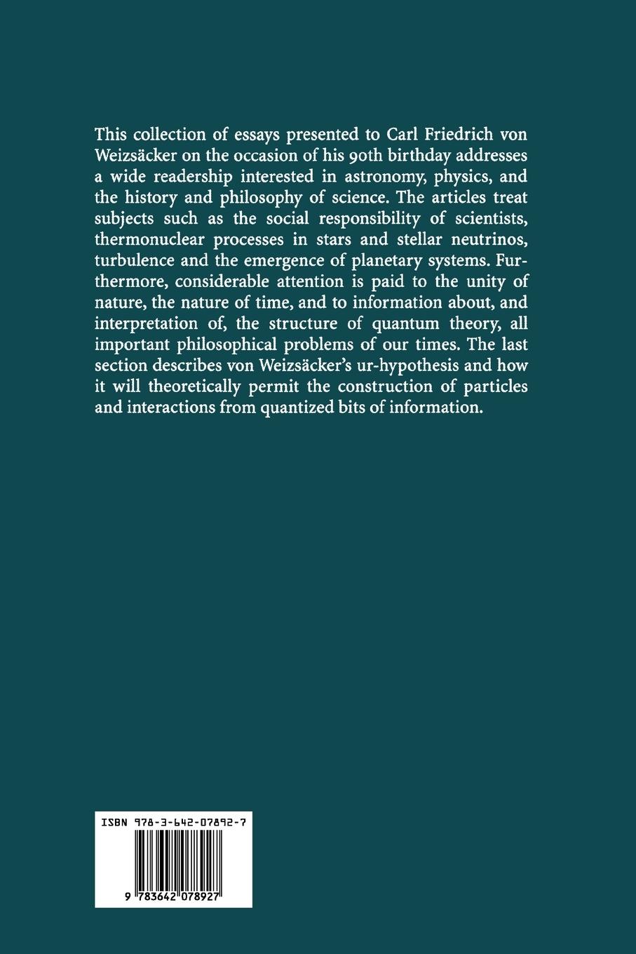 Rückseite: 9783642078927 | Time, Quantum and Information | Otfried Ischebeck (u. a.) | Buch | xiv
