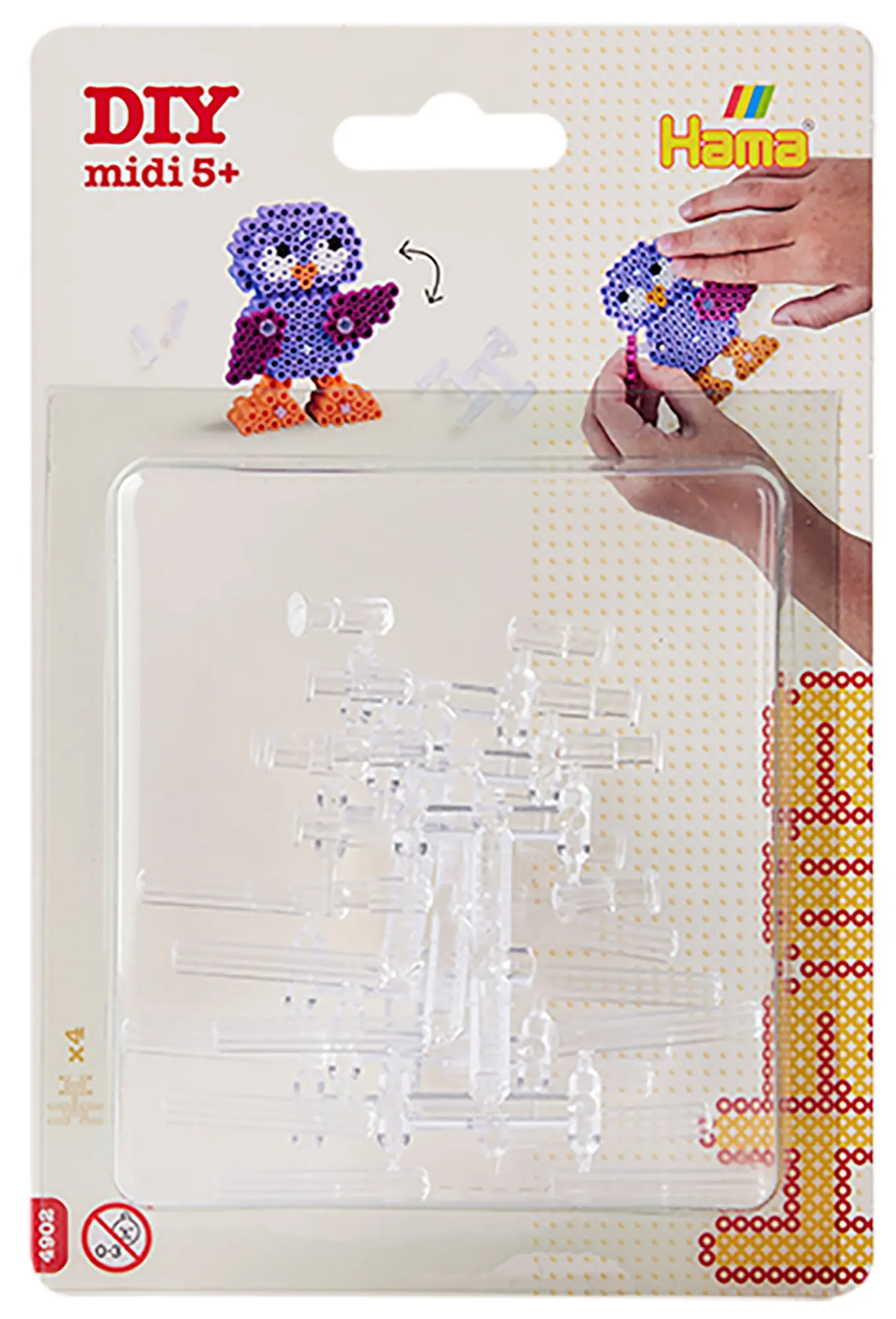 Cover: 28178049027 | Hama 4902 - Verbinder für 3D-Perlenmotive, Zubehörset für Midi 5+...