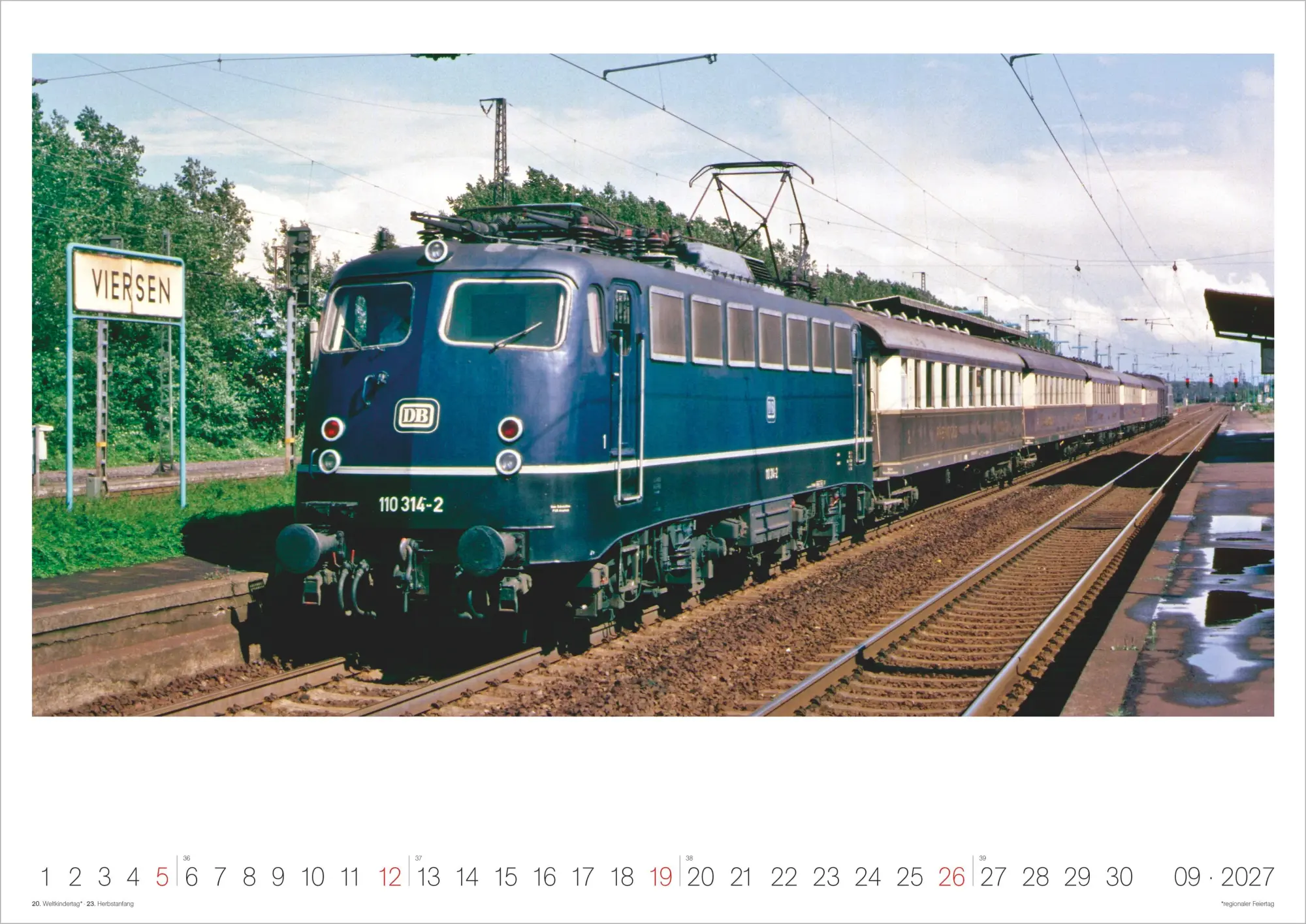 Bild: 4069095019027 | Eisenbahn-Nostalgie 2027 | Neumann Verlage GmbH &amp; Co KG | Kalender