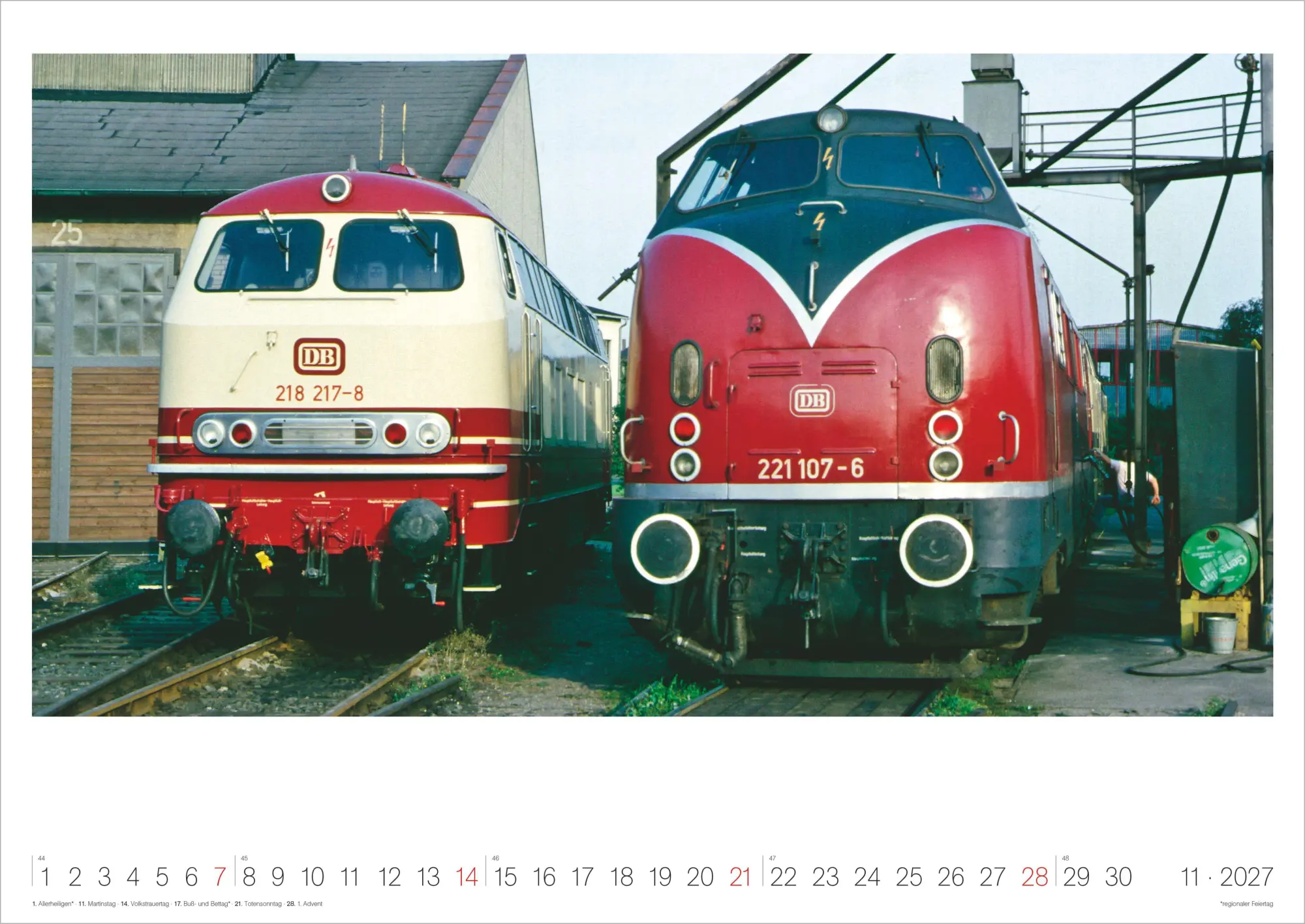Bild: 4069095019027 | Eisenbahn-Nostalgie 2027 | Neumann Verlage GmbH &amp; Co KG | Kalender