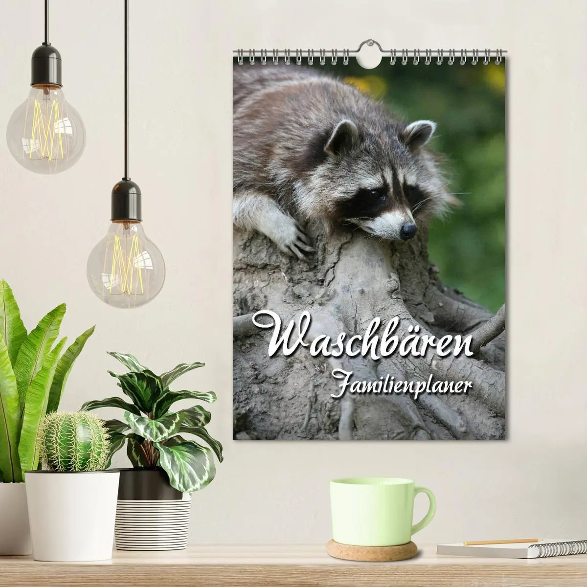 Bild: 9783516479027 | Waschbären Familienplaner (Wandkalender 2026 DIN A4 hoch), CALVENDO...