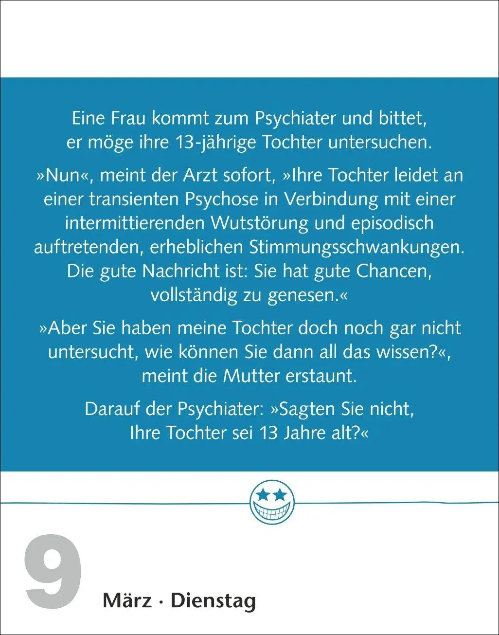 Bild: 9783840039027 | Beste Witze Tagesabreißkalender 2027 | Anders Ulrike | Kalender | 2027