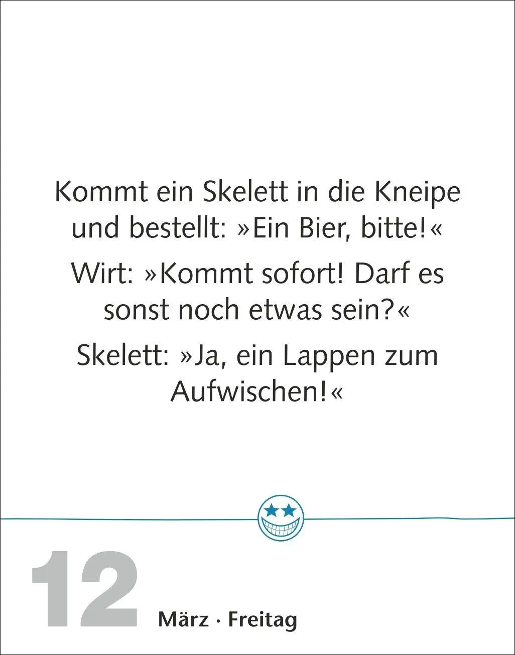 Bild: 9783840039027 | Beste Witze Tagesabreißkalender 2027 | Anders Ulrike | Kalender | 2027