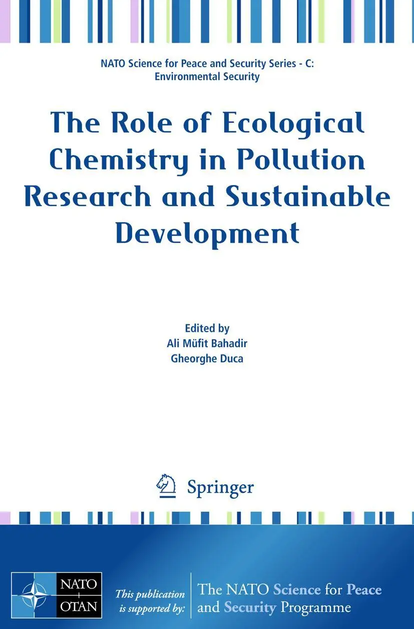 Cover: 9789048129027 | The Role of Ecological Chemistry in Pollution Research and...