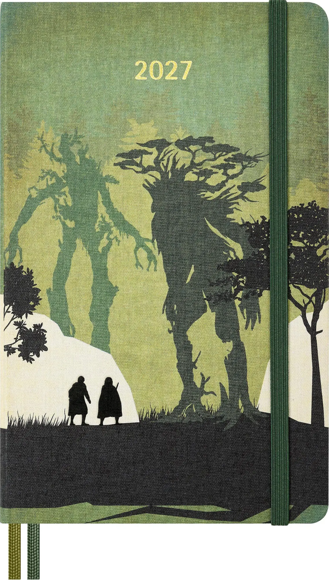 Cover: 8056999279127 | Moleskine 12 Monate Der Herr der Ringe Tageskalender 2027, L/A5, 1...