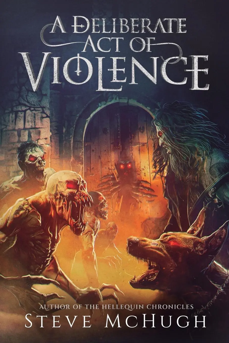 Cover: 9781039489127 | A Deliberate Act of Violence | A Vampire Thriller | Steve Mchugh