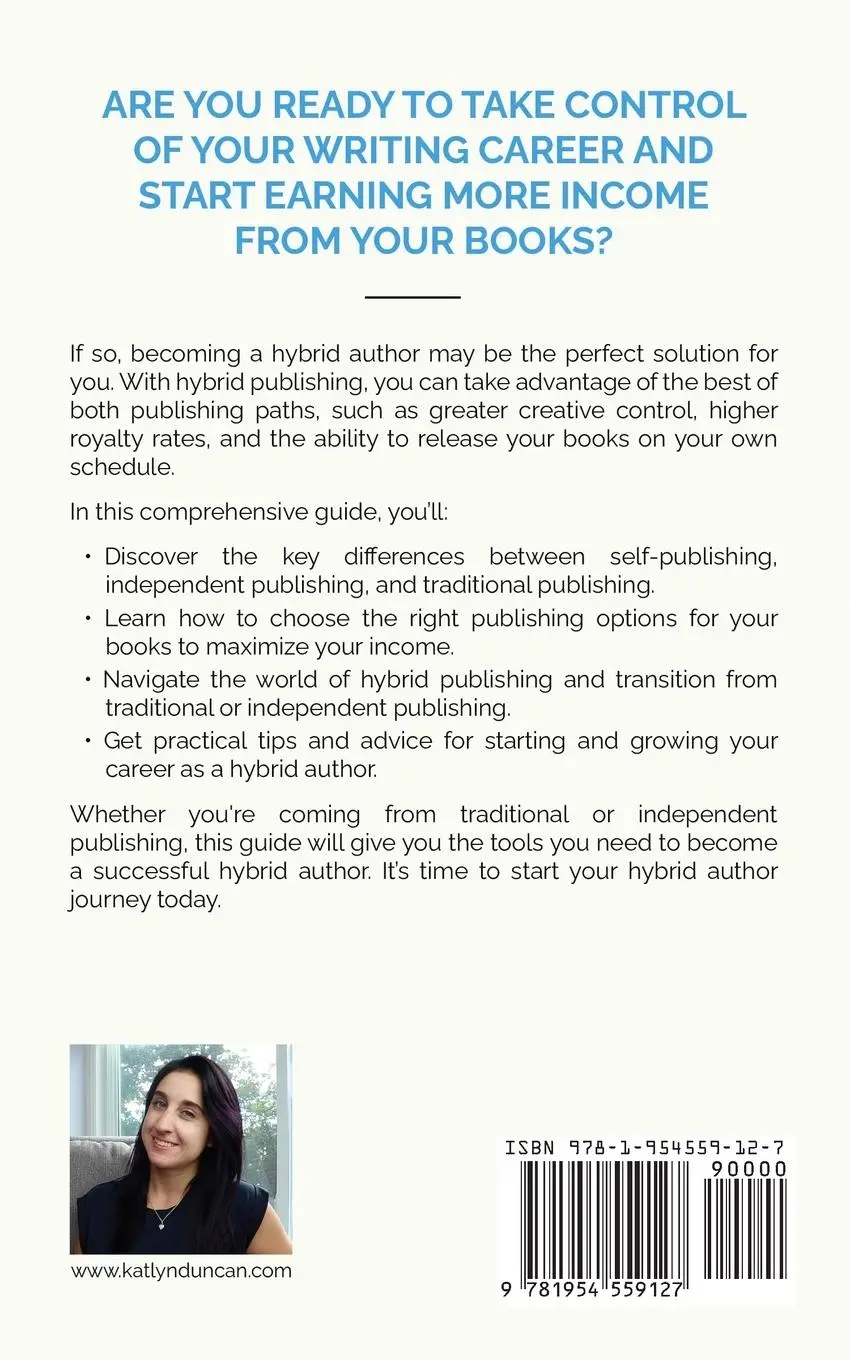 Rückseite: 9781954559127 | The Successful Hybrid Author | Katlyn Duncan | Taschenbuch | Englisch