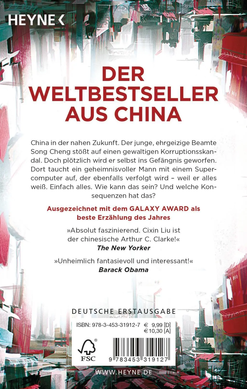 Bild: 9783453319127 | Spiegel | Cixin Liu | Taschenbuch | 192 S. | Deutsch | 2017 | Heyne
