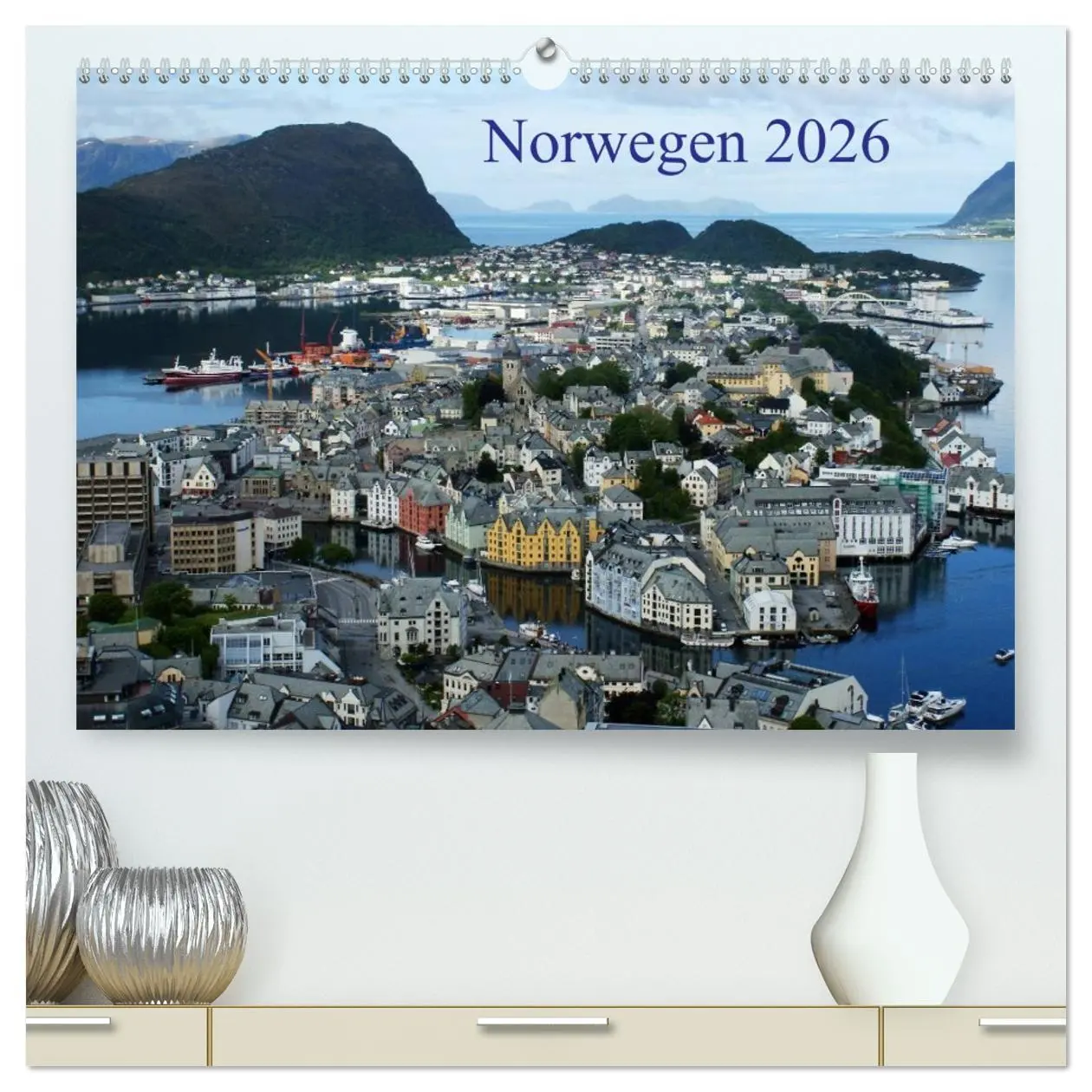 Cover: 9783516159127 | Norwegen 2026 (hochwertiger Premium Wandkalender 2026 DIN A2 quer),...