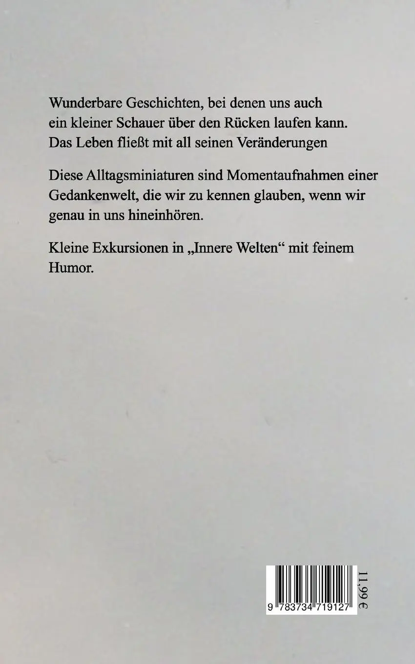 Rückseite: 9783734719127 | Alltagsminiaturen Band 1 | Kurzgeschichten | Ralph Jacob | Taschenbuch
