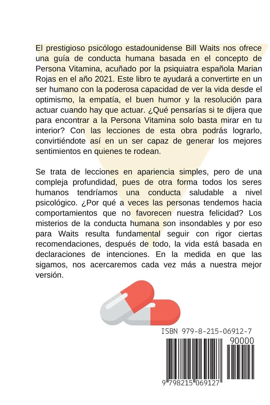Rückseite: 9798215069127 | Conviértete en tu persona vitamina | Bill Waits | Taschenbuch | 2022