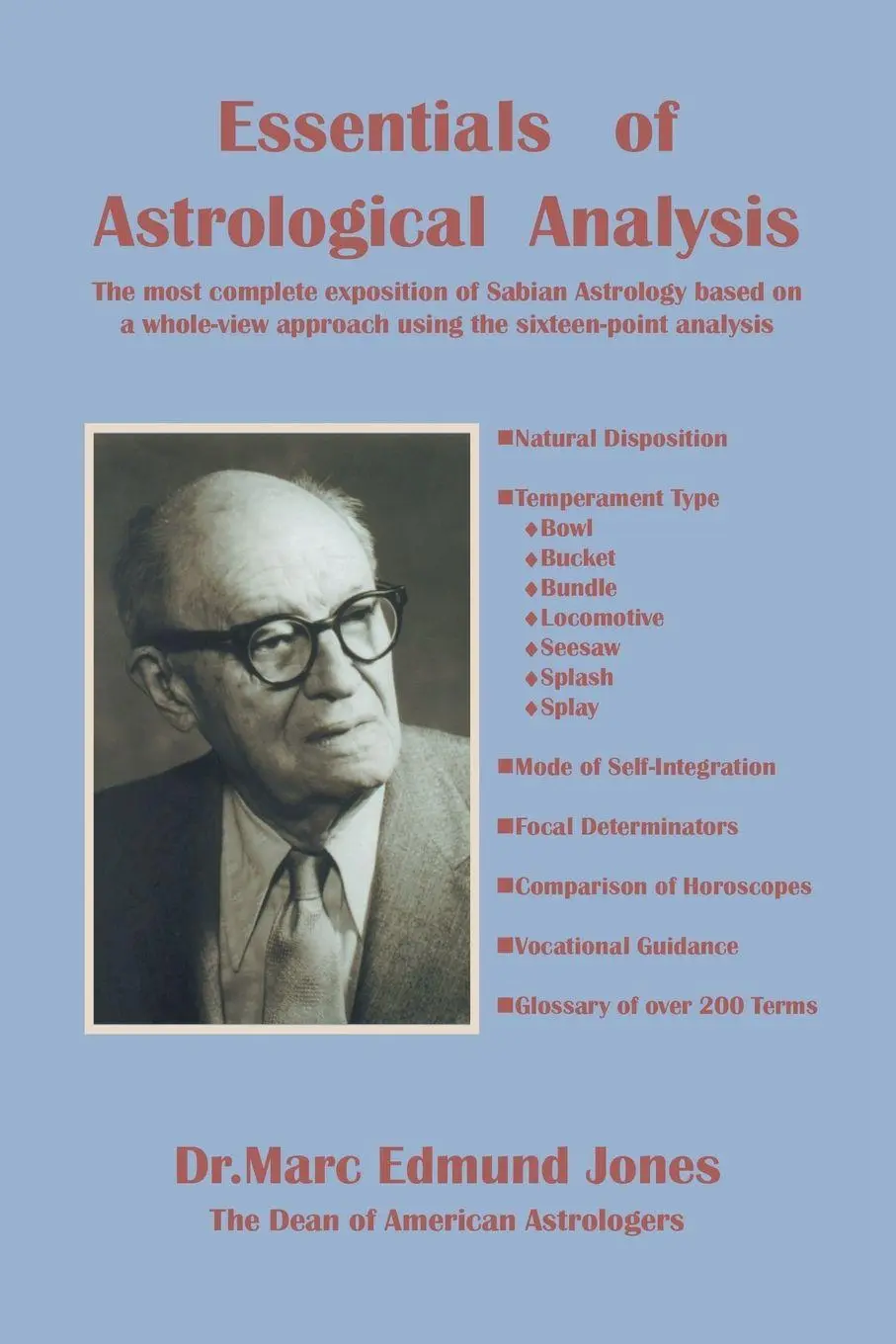 Cover: 9781552129227 | Essentials of Astrological Analysis | Marc Edmund Jones | Taschenbuch