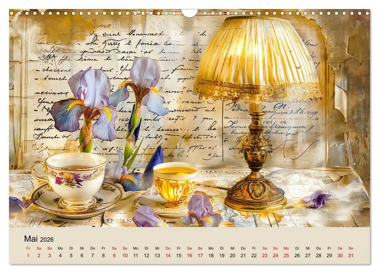 Bild: 9783457369227 | Shabby Chic Romantik - Vintage Tassen, Blumen und nostalgische...